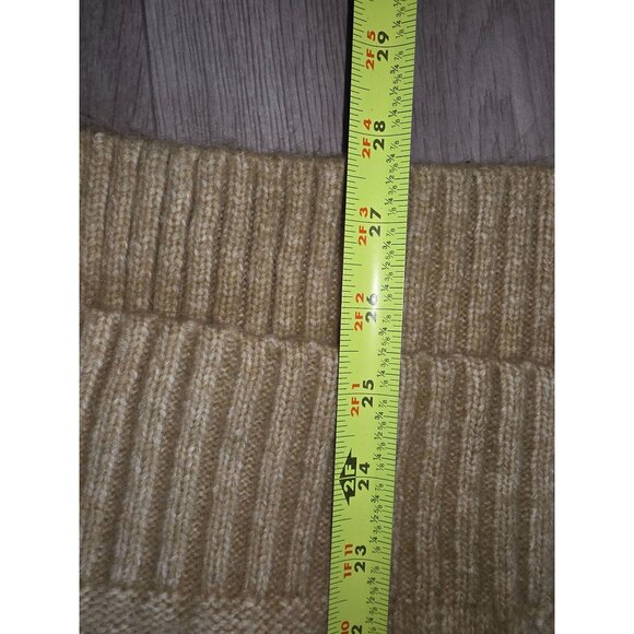 A New Day Womens Cable Knit Sweater XXL Beige Wool Blend Pullover - Picture 7 of 8